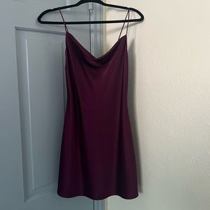 NWT Alice and Olivia Purple Harmony slip dress